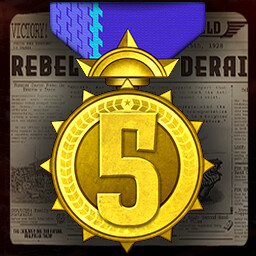 Achievement icon for Crowned in Brass