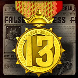 Achievement icon for Master Gunner